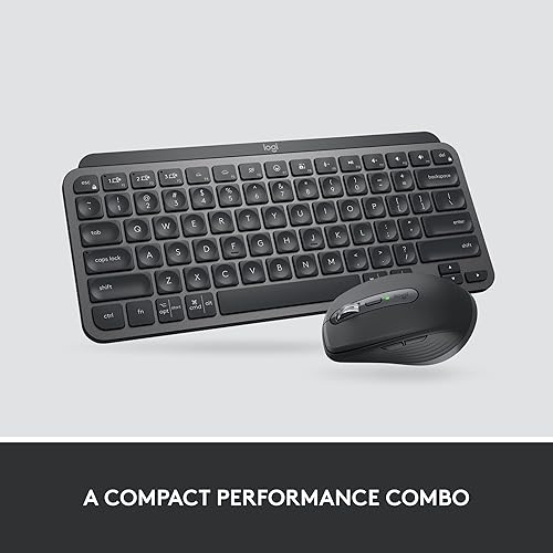Miniatura 4 de Logitech MX Keys Mini Combo para negocios, compacto, teclado y mouse inalámbricos, tecnología Logi Bolt, Bluetooth, certificado