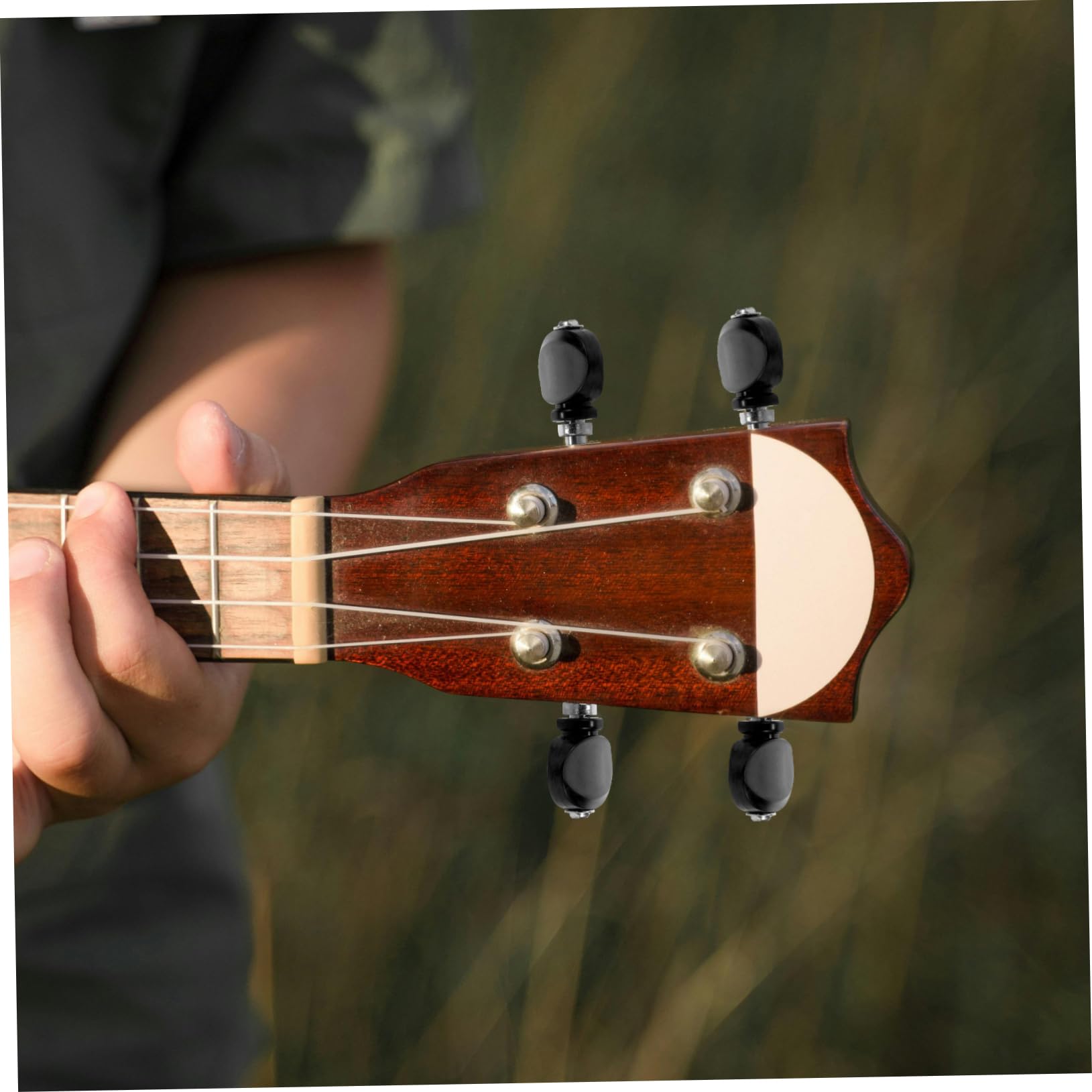 Toyvian 20 sztuk strun, narzędzie do ukulele, ukulele, akcesoria do instrumentów muzycznych, części instrumentów, stroik, ukulele, akcesoria do ukulele, gałka do strojenia ze stopu cynku