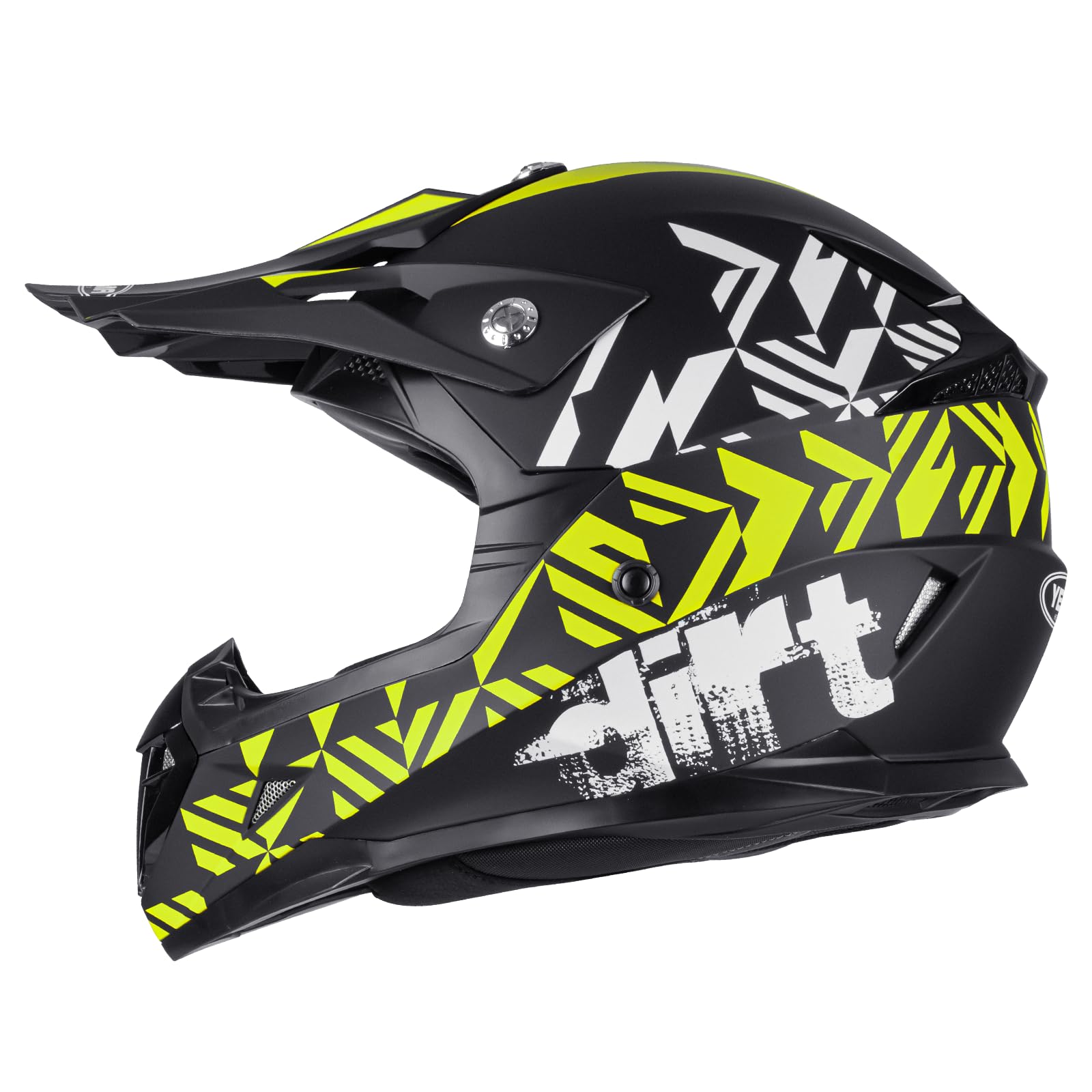 Casco Motocross Eduro ECE Homologado - YEMA YM-915 Casco de Moto Cross Integral para Mujer Hombre Adultos