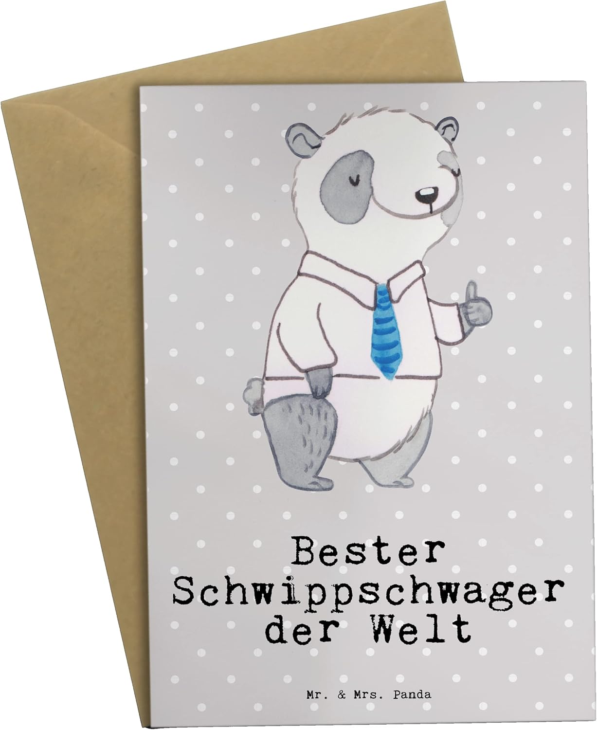 Mr. & Mrs. Panda Grußkarte Pinguin 'Beste Tochter Der Welt' – Klappkarte 148x105 Mm, Mit Umschlag, Blanko Innen, Für Geburtstag, Dankeschön, Weihnachten & Mehr
