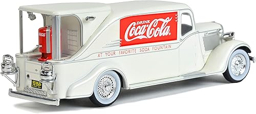 Miniatura 2 de Motorcity Classics 443934 1934 Dodge KH-32 Streamline Fountain Truck Cream 1/43 Diecast Model Car