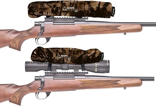 Miniatura 14 de Alpine Innovations Slicker NX y NX2 Cubierta para Mira de Rifle de Caza Tamaños: Mediano se ajusta a 12"- 17", Grande se ajusta a 14"- 20
