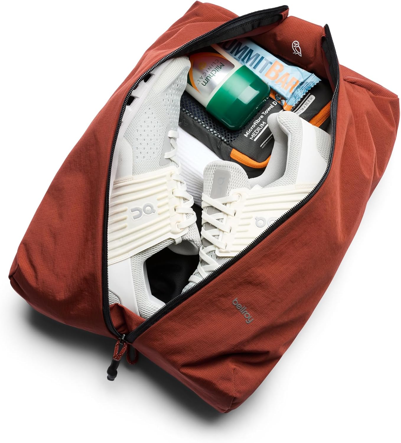 Bellroy Lite Packing Caddy 10L (Travel Organizer Packing Cube, Zip-up Storage Solution for Travel Near or far) - Clay - Image 2