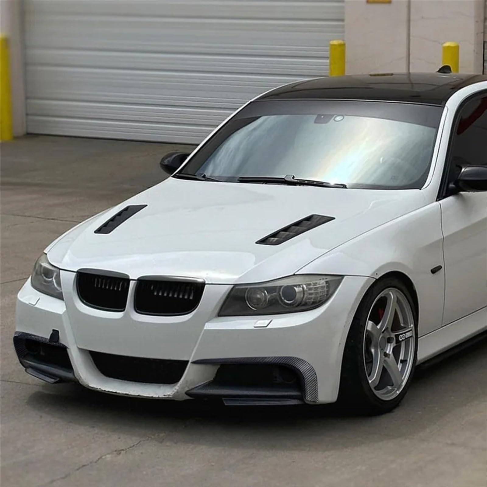 3シリーズ用 E90用 E91用 前期用 320i用 325i用 2005-2008 フロントバンパーリップスプリッターディフューザ