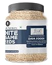 Farm & Farmers Organic White Sesame Seeds - Safed Tal for Weight Management High in Nutrient, Dietary Fibre, Superfoods Til Seeds for Eating Fresh and Natural - 250 Gram gallery image