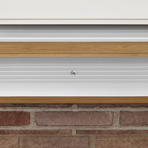 Miniatura 4 de 3 pies - 4 pulgadas de ancho x 12 pulgadas de alto umbral de aluminio estriado (36 pulgadas de largo)