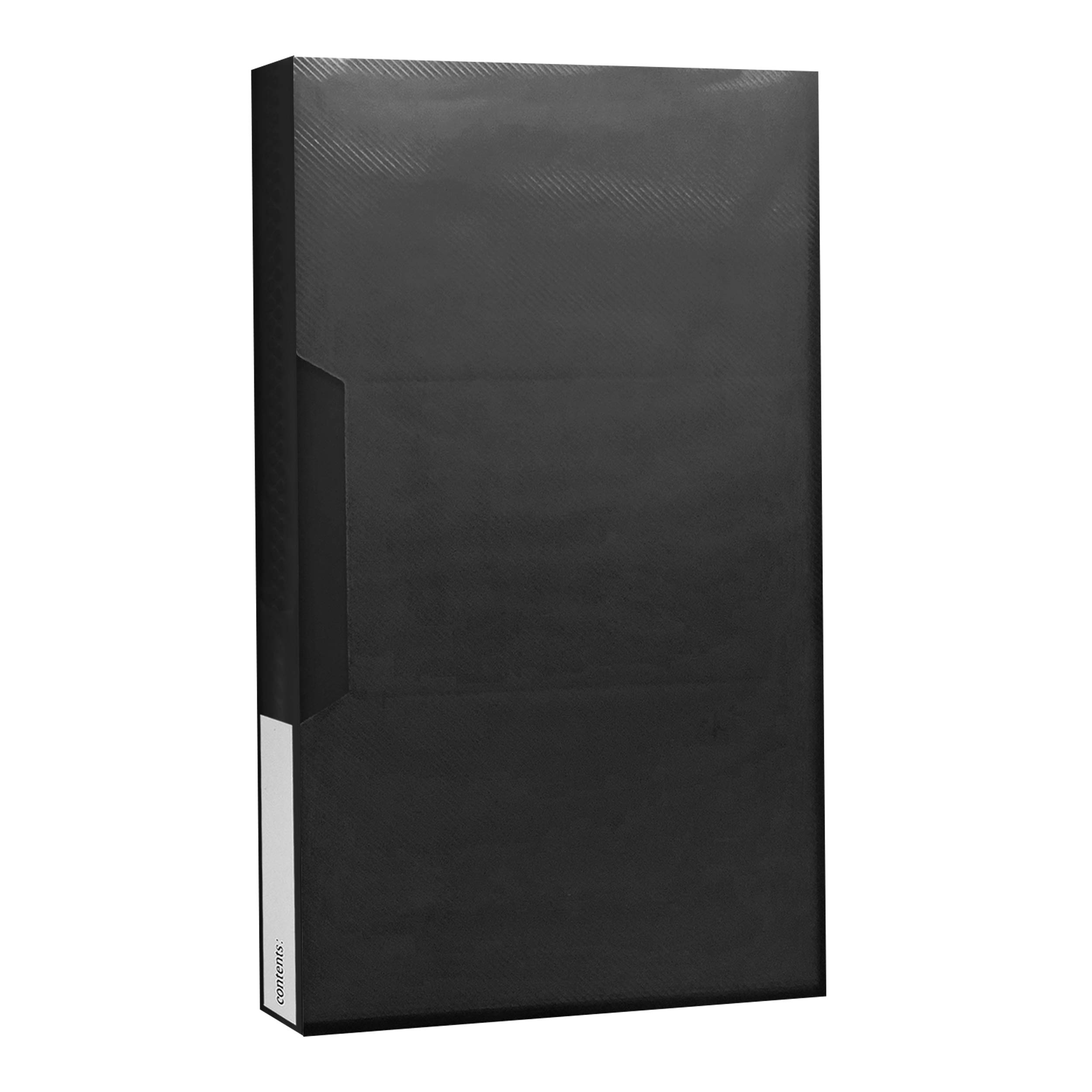 Pioneer Photo Albums CF-3/BK CF-3 144-Pocket Poly Cover Space Saver Photo Album, Black