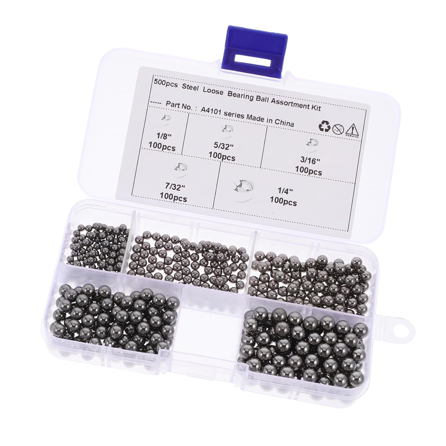 500pcs High Precision Bearings for Motorcycle and Automotive Applications Stainless Replacement Bearing Beads for and Steering Systems