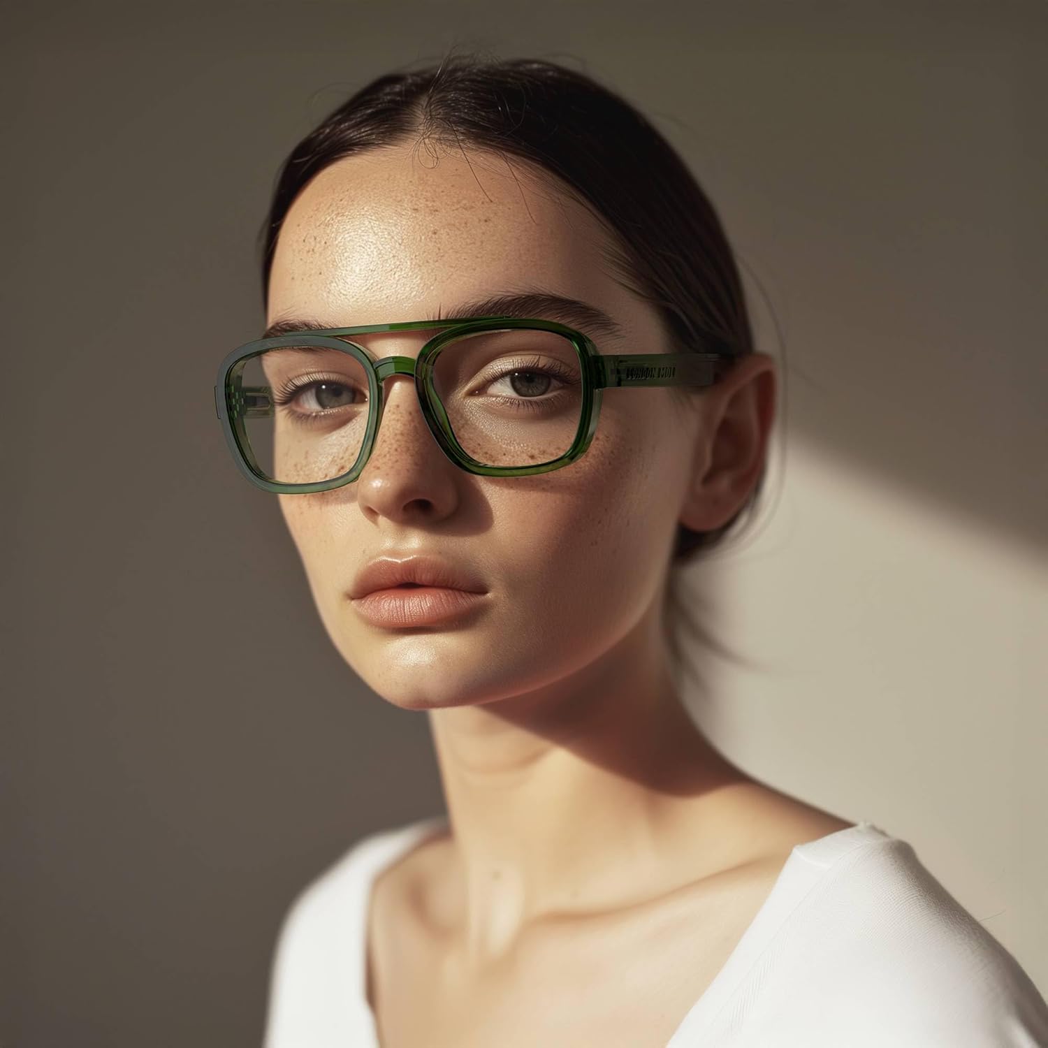 LONDON MOLE® Kennedy reading glasses | Square pilot style | Unisex | Spring hinges - Image 4