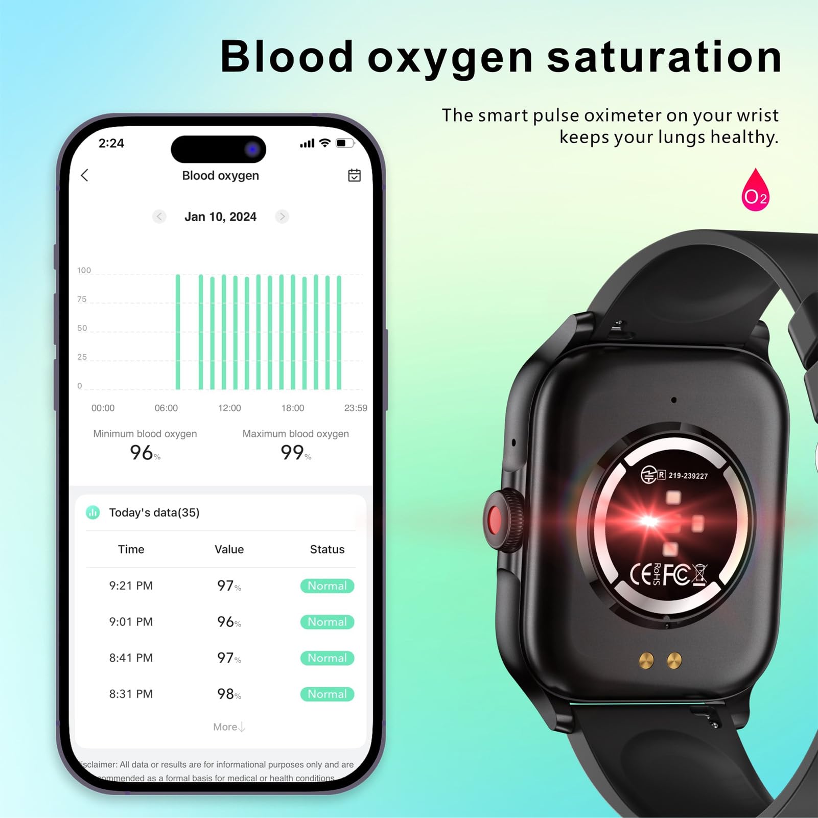 Smartwatch Fitness, QX15 Smartwatch Touch Screen a Colori da 1,85'' per Uomo Donna, Smartwatch Tracker Attività Monitoraggio del Sonno Impermeabile IP68 con APP, Durata Batteria