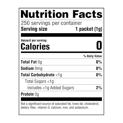 Miniatura 7 de Marca Amazon – Happy Belly Zero Calorie Pink Sacarina en polvo, 250 paquetes, 8.81 onzas (paquete de 1)