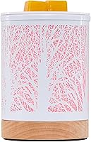 Vista 13 de Calentador de cera con fragancia, calentador de aceite eléctrico, quemador para cera perfumada, para decoración del hogar, diseño de Navidad