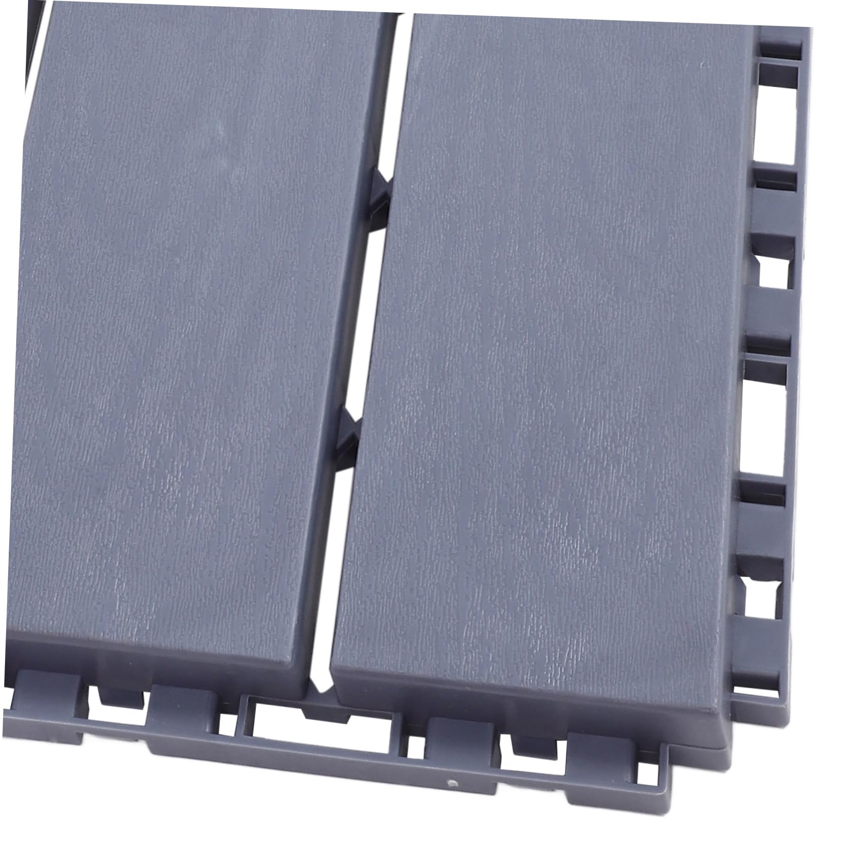 Mipcase 6 Baldosas Uso Versátil de Plástico Pp para Suelo de Patio y Terraza Instalación Fácil Diseño Simple y Elegante para Exteriores