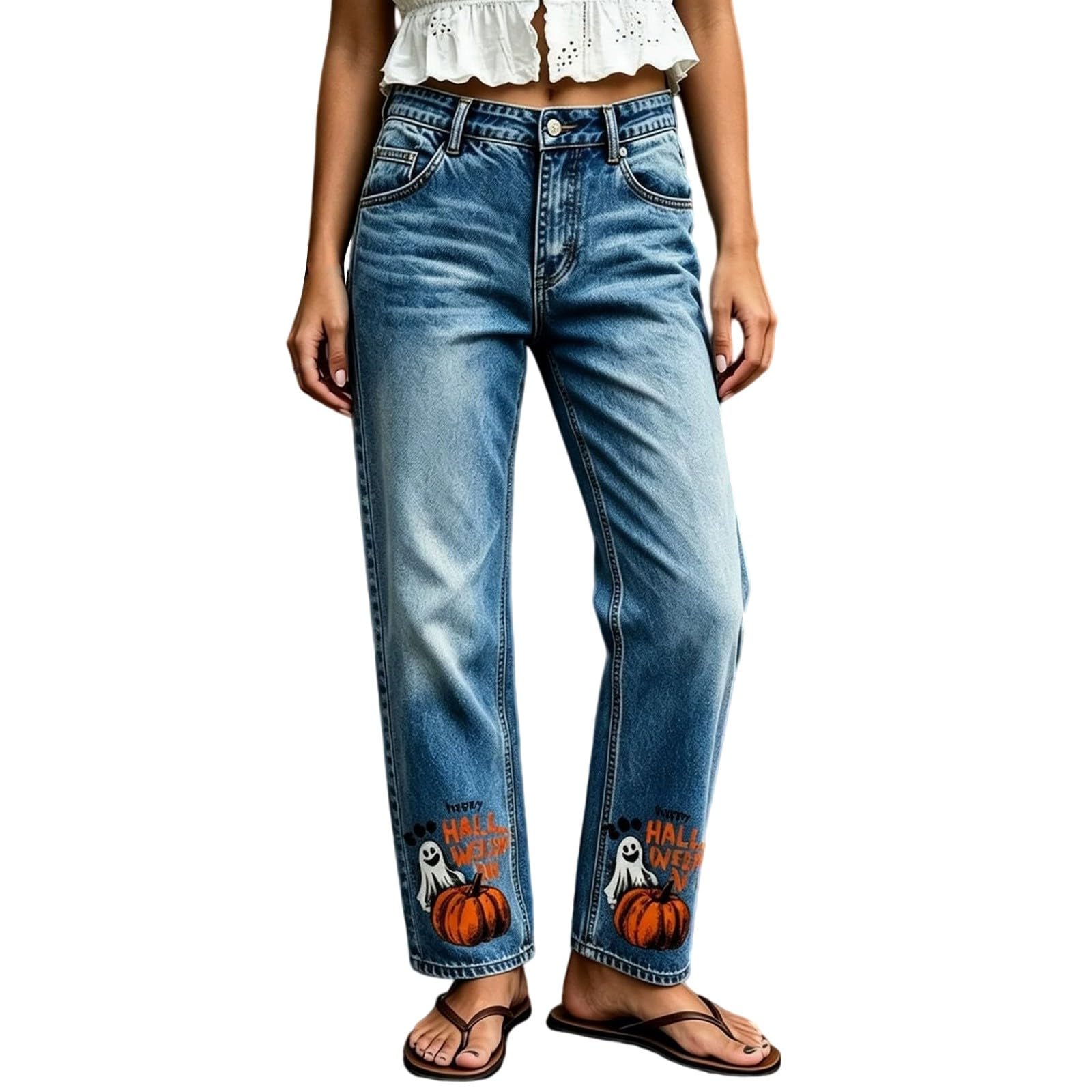 Jeans Donna Curvy Elasticizzati Jeans Vita Alta Larghi Leggeri Pantaloni Baggy Curvy Casual Eleganti Pantaloni Denim Elasticizzati Gamba Larga Taglie Forti Palazzo Pantalone Tempo Libero Y2k Hiphop