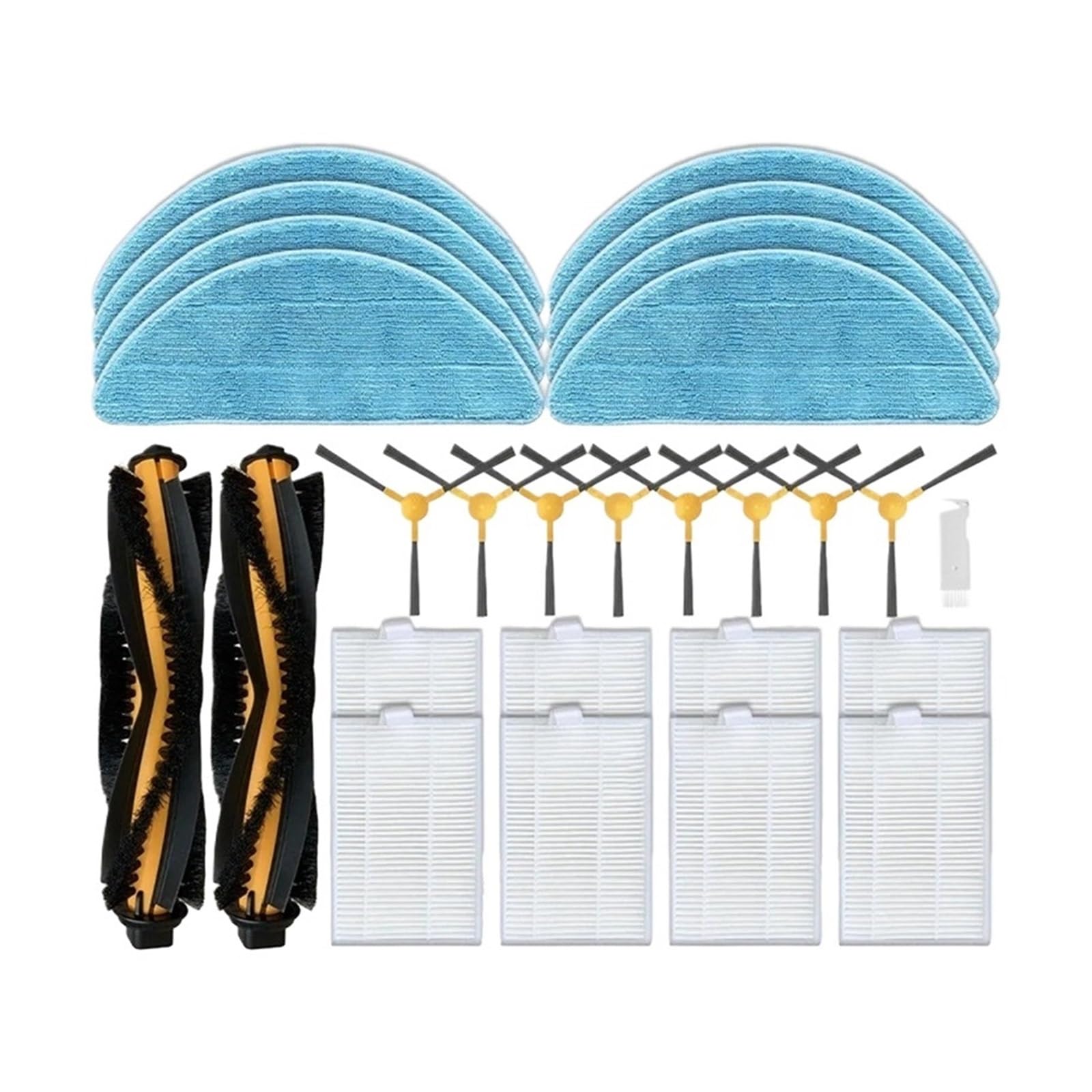 Kit filtre et brosse pour Liectroux C30B XR500 et Proscenic 800T 820T