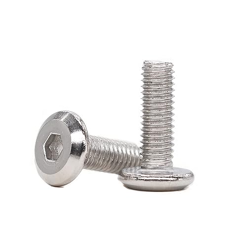 Miniatura 11 de cSeao Tornillos de máquina Phillips M6 2.165 in Tornillos de máquina de acero inoxidable 304 para muebles de conexión de mesa cama