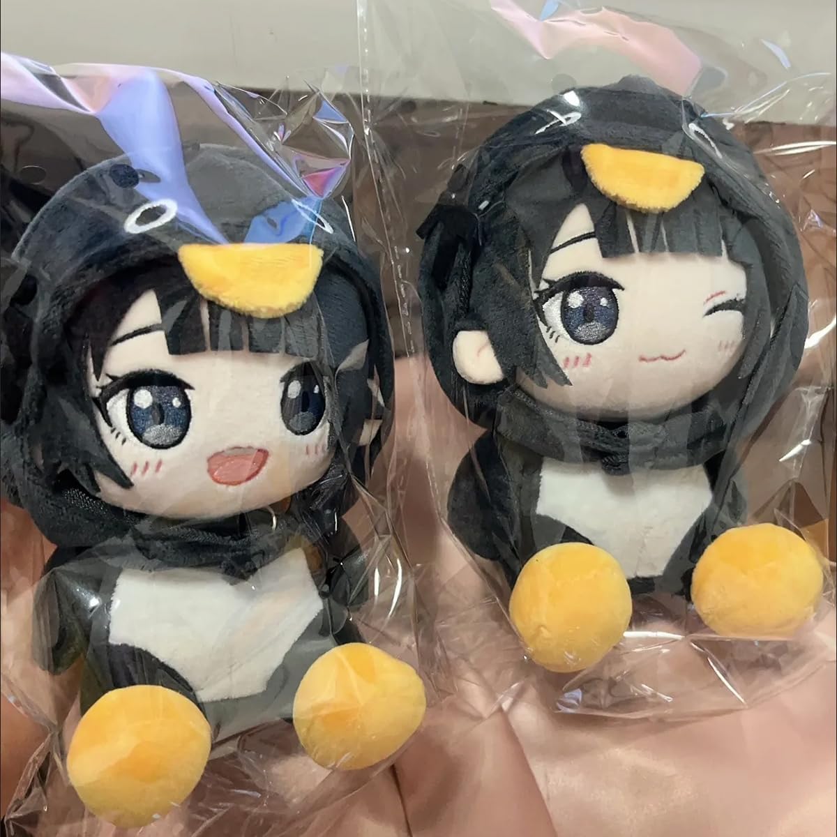 Arknights: Endfield‌ Endmin Cute Mini Plush Doll Gugugaga Little Penguin Anime Game Characters PVC Desktop Ornaments Fans Gifts 6in (Standard Style)