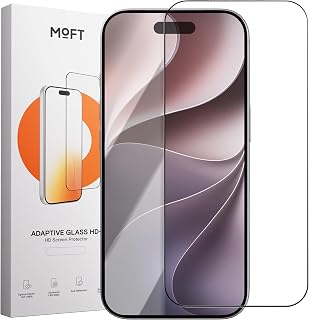 MOFT【公式直営店】ARガラスフィルム iPhone 18 Pro Max/iPhone 17 Pro Max/iPhone 16 Pro Max用 保護フィルム 強化ガラス 高透過率 高強度 反射防止 指紋防止