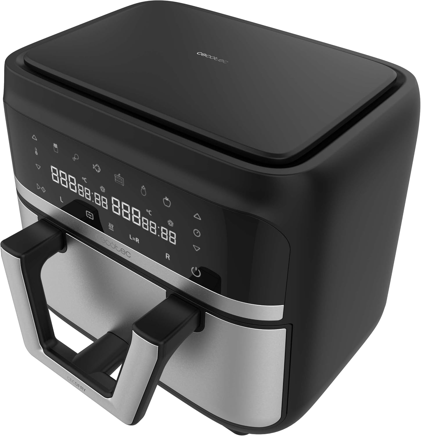 Top-down view of Cecotec Cecofry Dual 9000 Air Fryer