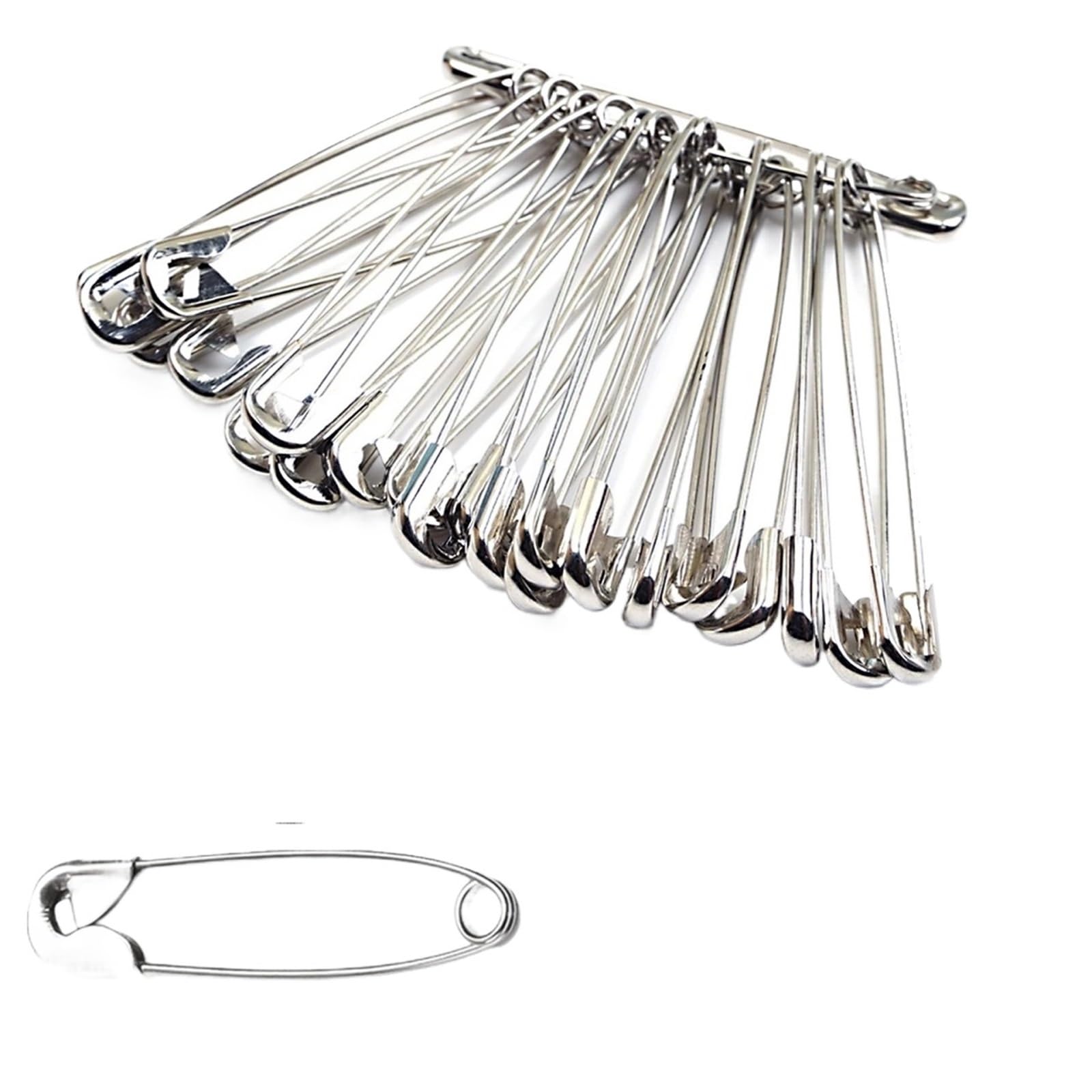 Pins 200/400 Pins, 5 Sizes Steel Pin For Clothes, Sewing(30mm 200pcs)