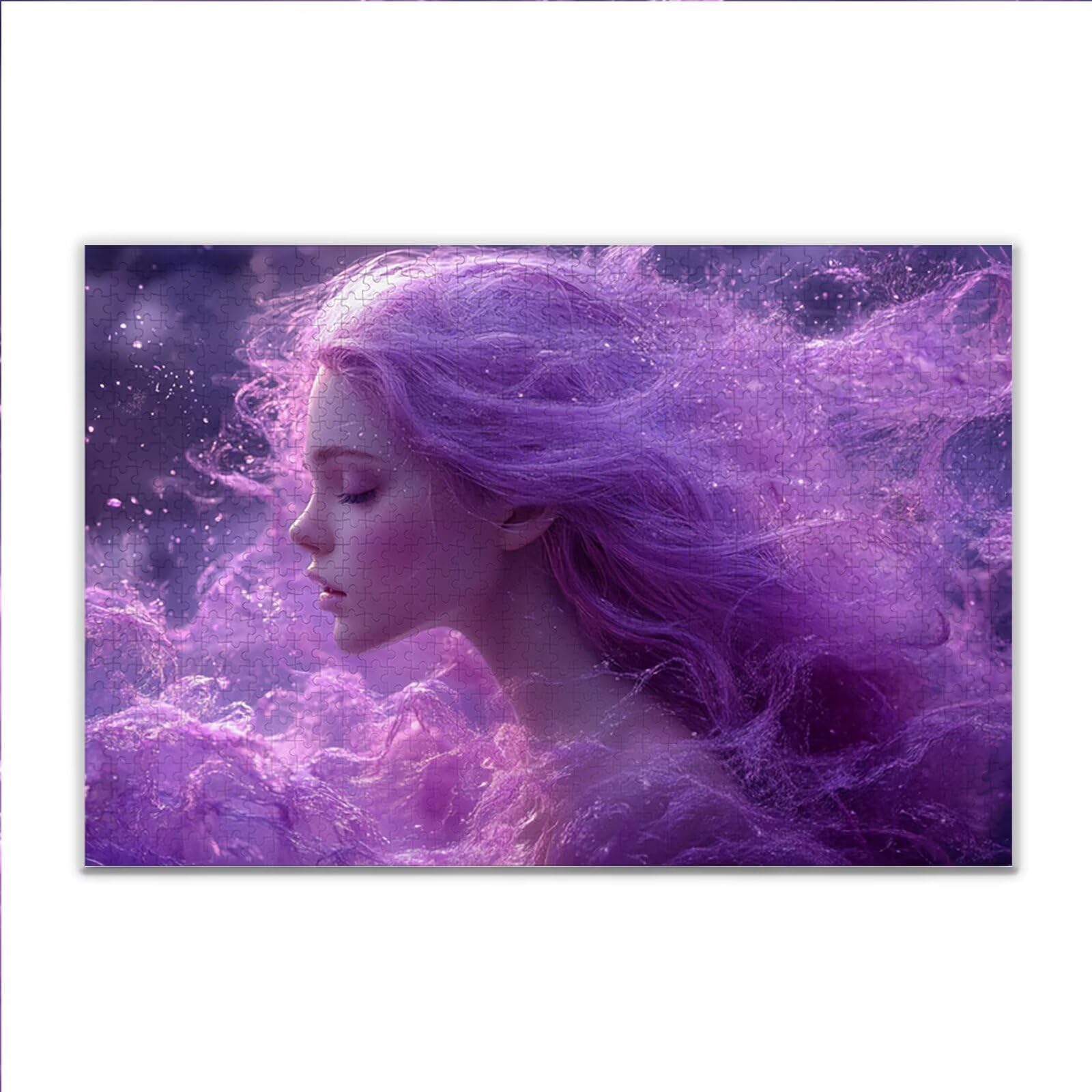 Puzzle 2000 Piezas Adultos Puzzle Mujer Paisaje Rompecabezas Adultos XXL 100 x 70cm, Impossible Rompecabezas, Jigsaw Arte Juego Educa Familiar Aliviar El Estrés, Regalos para Hombres y Mujeres B-7