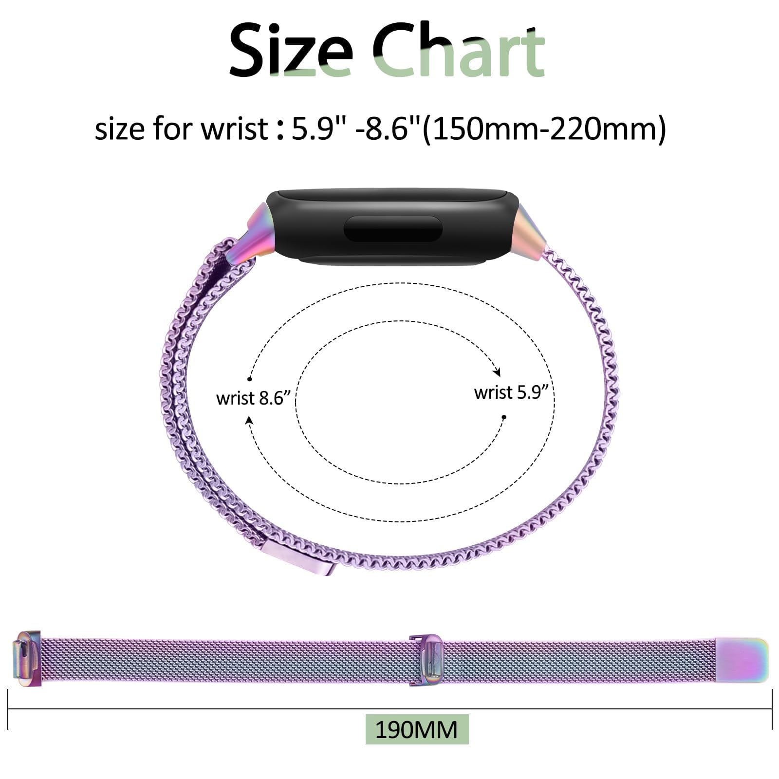 Strap for Fitbit Inspire Strap/Inspire HR Strap/Fitbit Inspire 2 Straps - Image 3