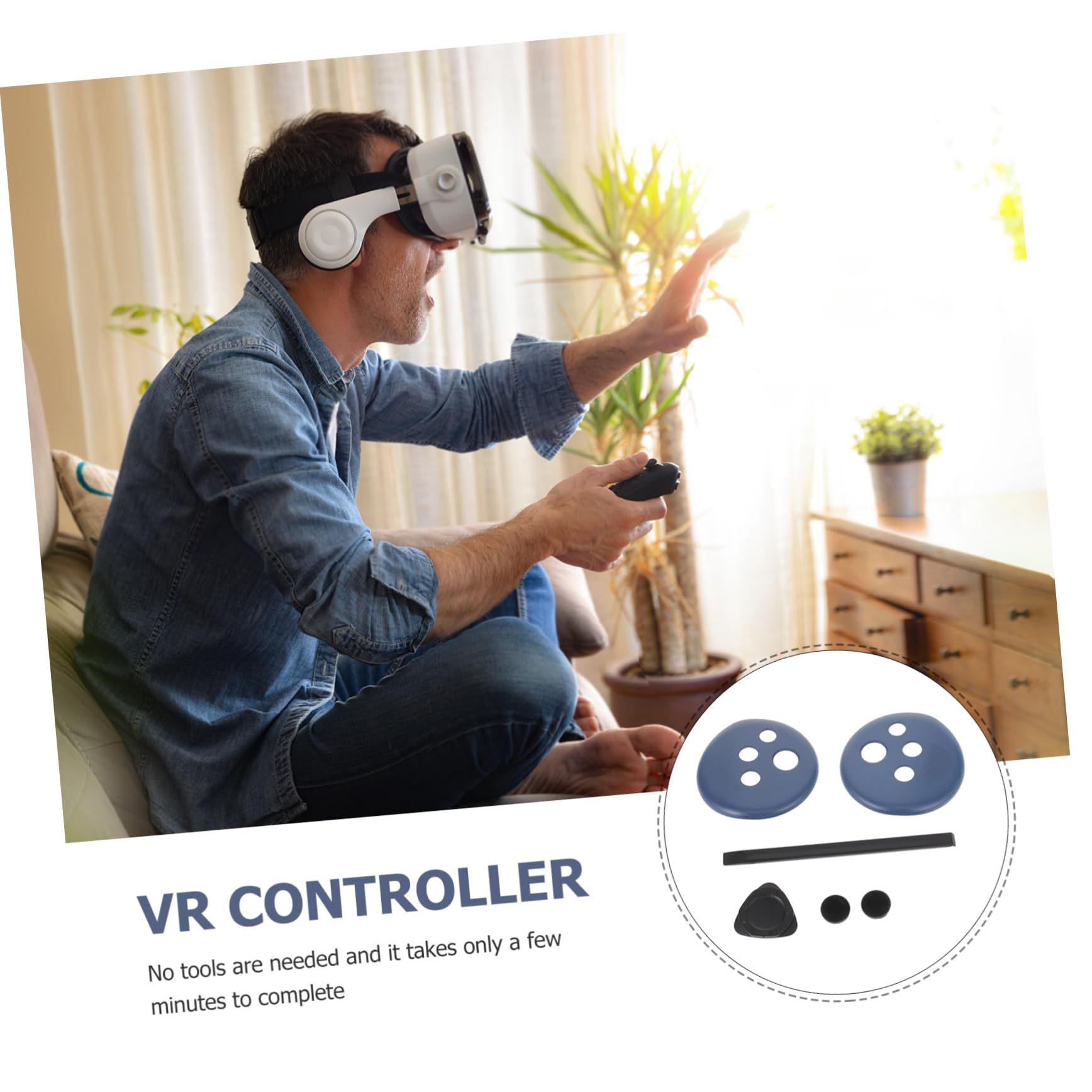 Artibetter 4juegos Funda De Reemplazo para Controlador VR Protector Accesorio De Cubierta para Controlador Compatible Vibrante Estilo y Protección Gaming