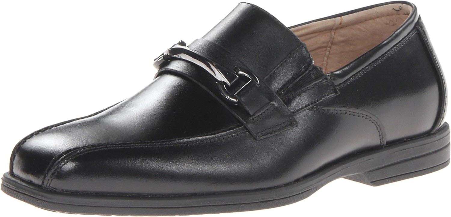 Florsheim Reveal Bit Jr Boys ToddlerYouth Slip On 5 M US Big Kid Black