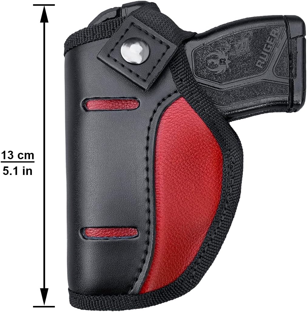 IWB Gun Holsters for Small Pistols: Ruger LCP 380, LCP MAX, LCP II- Sig Sauer P938 P238- Walther PPK 380, Kimber Micro 9 - S&W Bodyguard 380 - Kel-Tec P3AT .380
