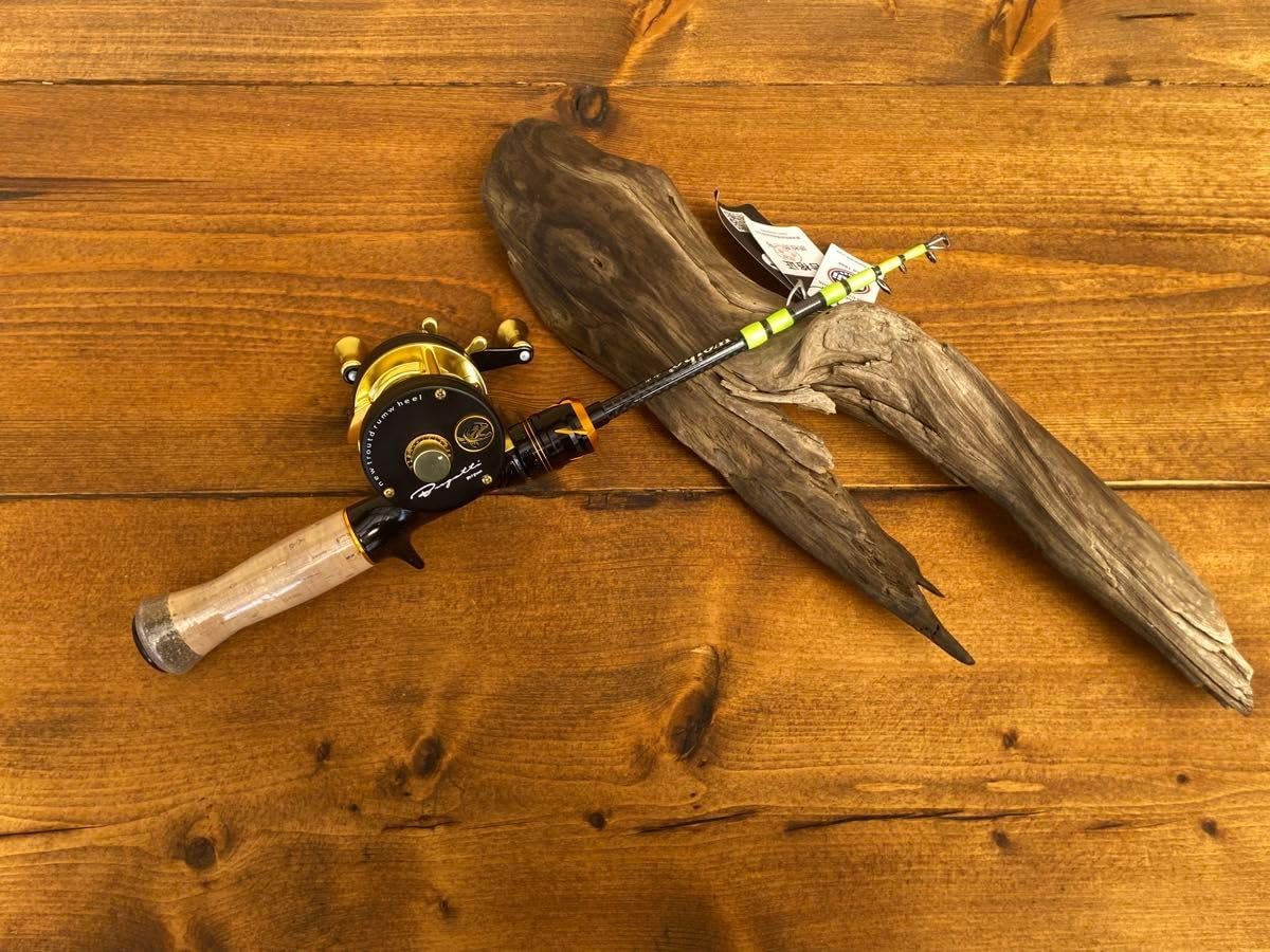 トラウトロッド 5ft6inch ベイトテレスコロッド 渓流釣り トラウト 山