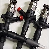 Vista 5 de 4 inyectores diesel Common Rail 23670 0L050 23670-0L050, compatibles con Toyota 1KD-FTV / 2KD-FTV compatible con Hiace Hilux