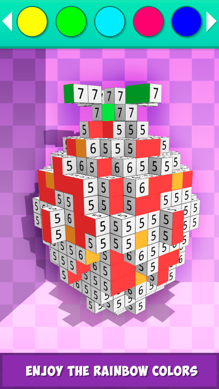 Number Coloring Illustrations - Easy Relaxing Images - App on Amazon ...