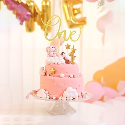 Miniatura 5 de Decoración de pastel con corazón para el primer cumpleaños del bebé, decoración para baby shower, niños y niñas, suministros de decoración de fiesta