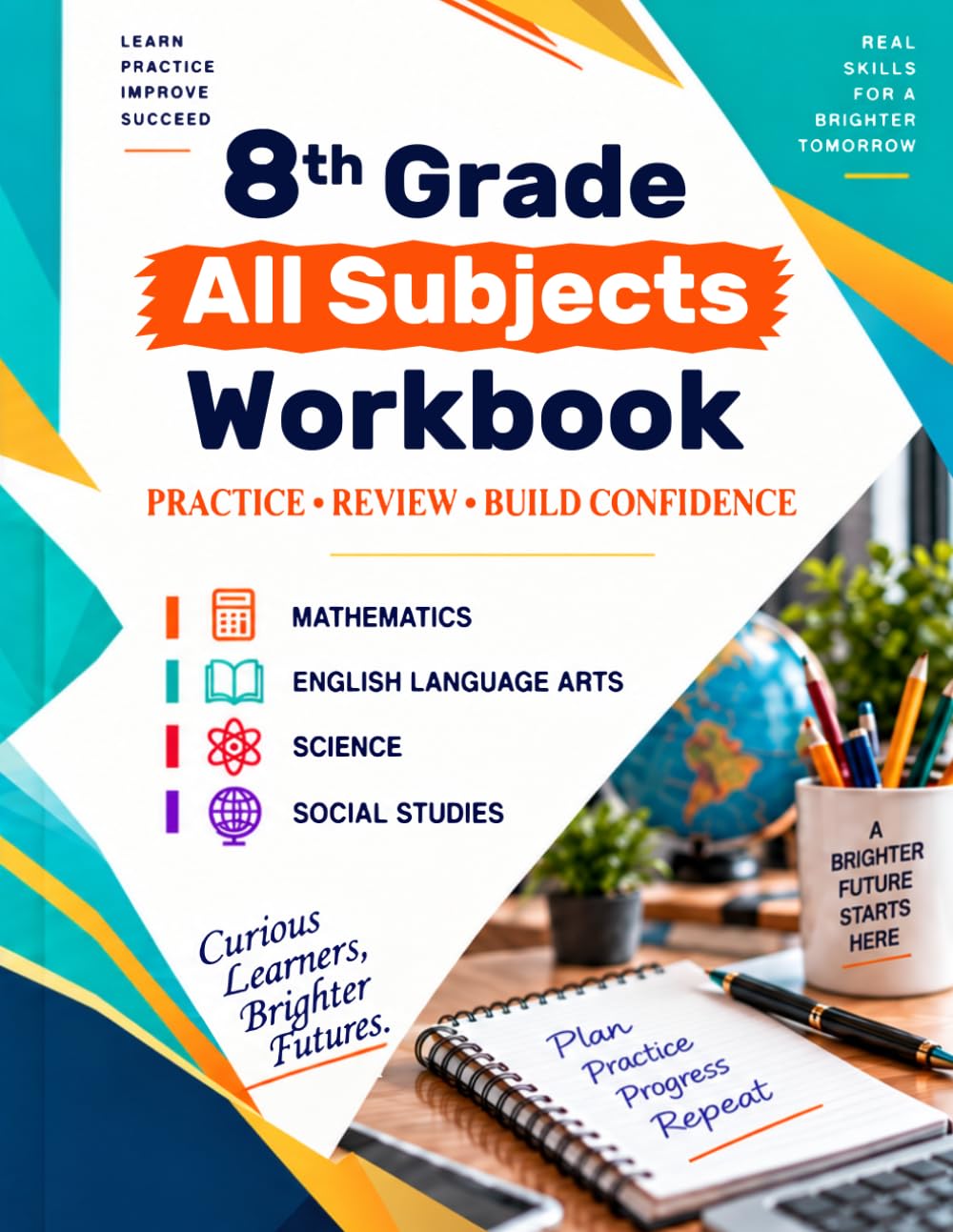 8th Grade All Subjects Workbook: 2,000+ Practice Problems & Activities ...