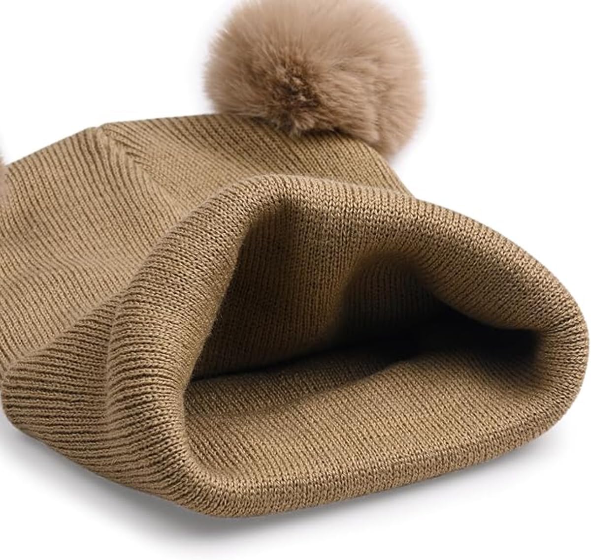 YATEEN Baby Winter Hat Scarf Set Kids Warm Windproof Knit Hood Fleece Hat - Image 4