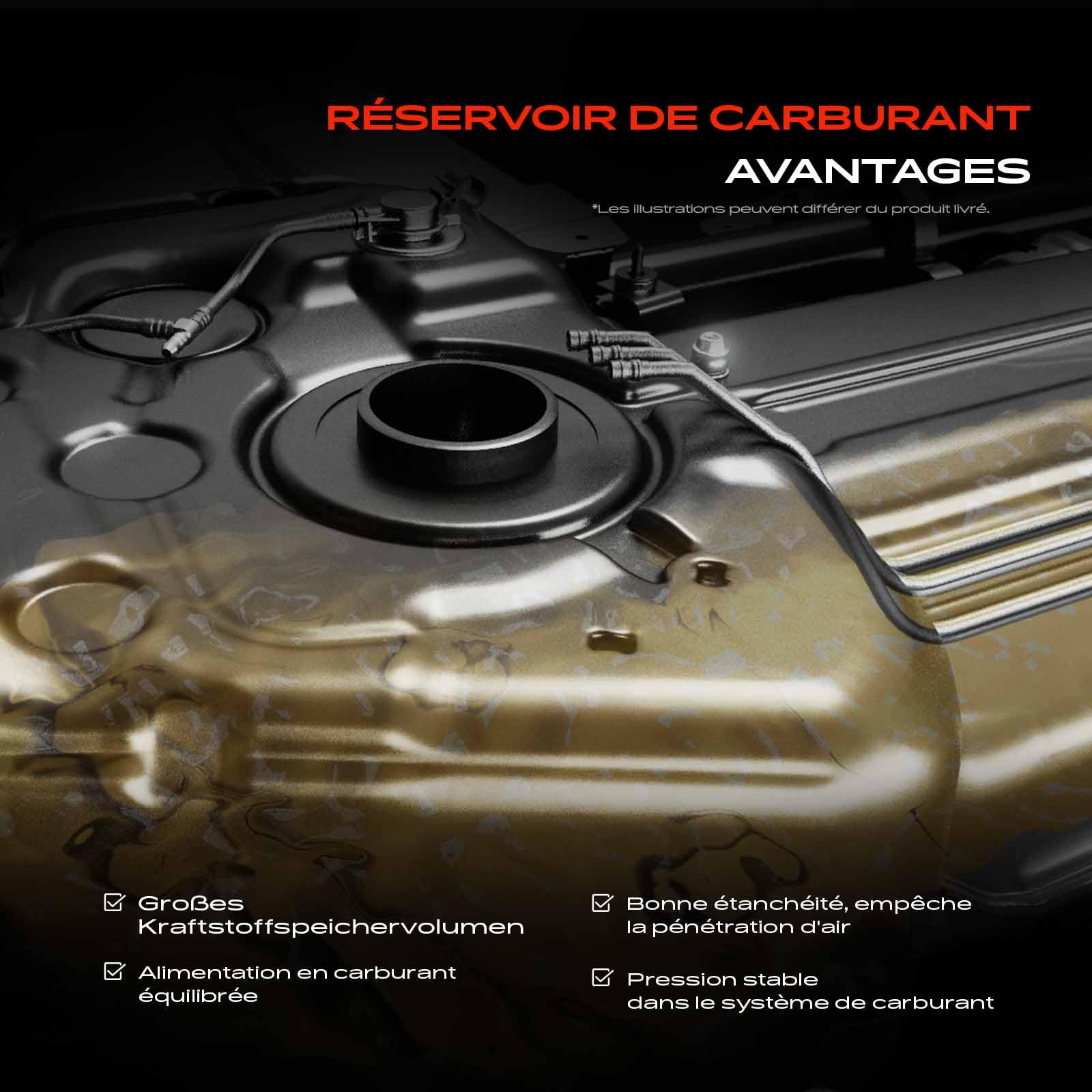Frankberg Réservoir de carburant, capacité 90 L MR342850
