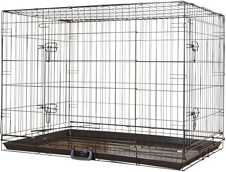 Amazon ペットケージ 折りたたみ 中型 大型犬用 Xlサイズ ペットゲージ 犬 ケージ 小屋 サークル ゲージ 猫 キャットケージ 室内 犬小屋 猫小屋 ペットケージ8004 Wisteria ケージ 通販