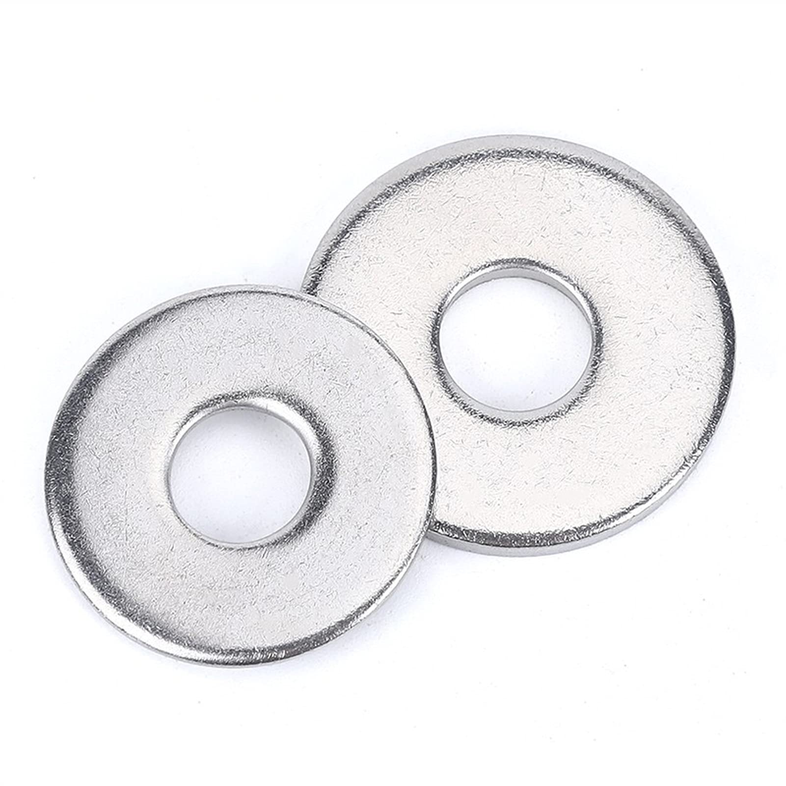 Rondelle in acciaio, rondella piatta, M2 M3 M4 M5 M6 M8 Anello rondella in acciaio inossidabile Guarnizioni rondella piana, 485/1010/740 pezzi, (Colore: 485 pezzi) (Colore: 330 pezzi) (Dimensioni: 101