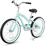 JOYSTAR 20" 24" 26" Beach Cruiser Vélo pour les filles, garçons, hommes et femmes, vélo de croisière pour enfants à vitesse unique avec freins sous-marins, couleurs multiples