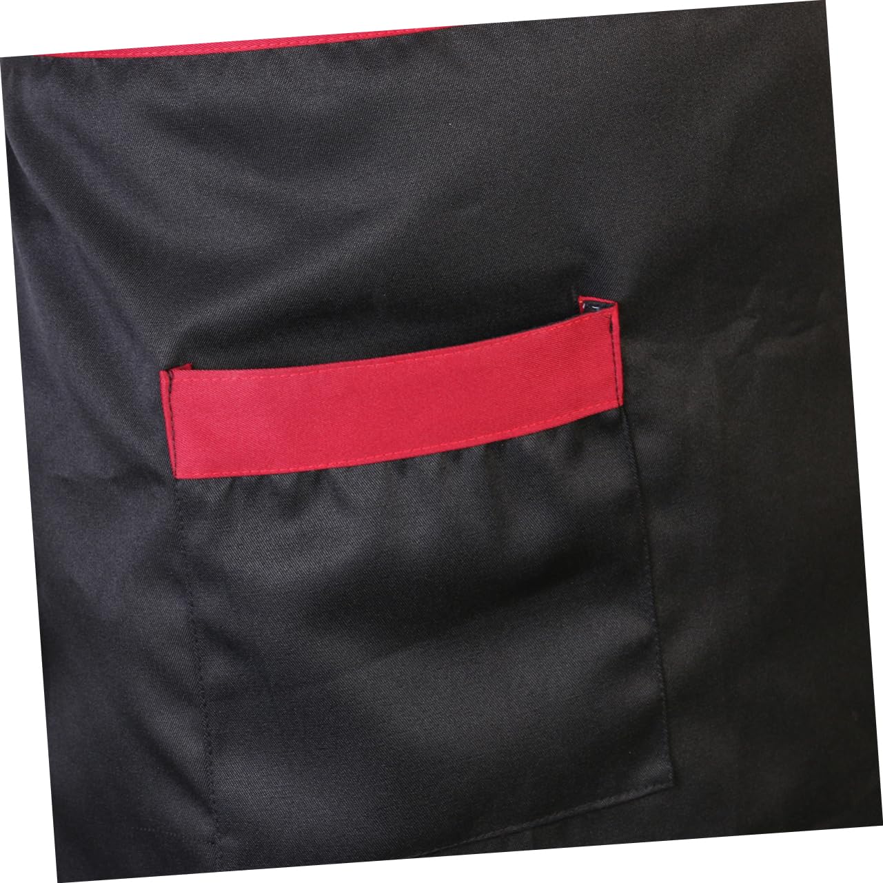 HOLIDYOYO Short Apron with Pocket Black Apron Black Short Apron Short Waist Apron