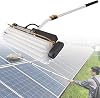 Handheld Power PV Panel Cleaning Brush,7.5 m25 ft Extendable Outdoor Washing Device Commercial,for Cleaning Trucks,Caravans, Boats, Decks,Strip-Dual