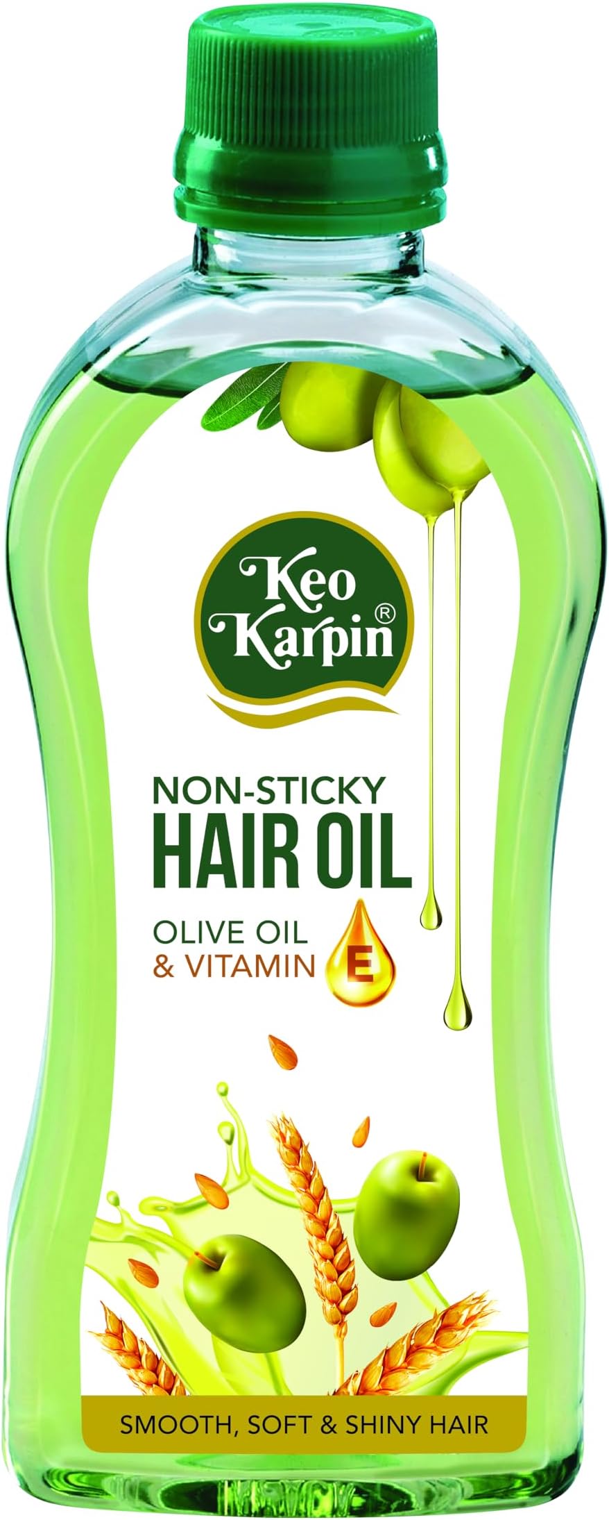 Keo Karpin Hair Oil |Non-Sticky Hair Oil, Enriched With Natural Vitamin E And Olive Oil | 500ml |