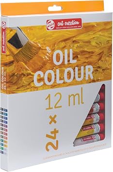 Talens Art Creation Oil Paint Set 24 x 12ml