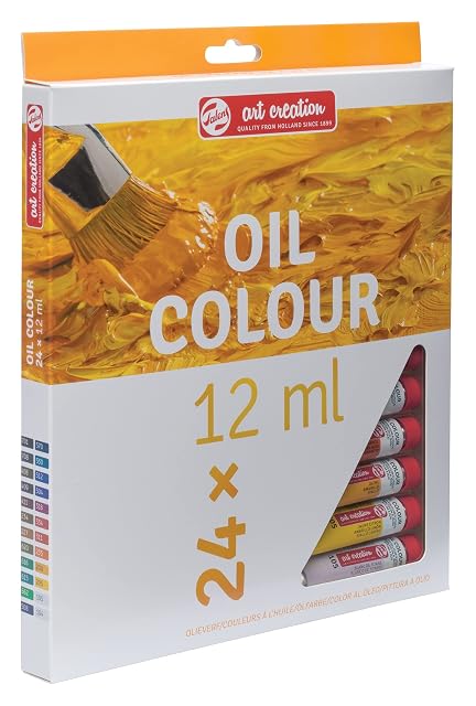 Foto 3 de 4 de Talens Art Creation Set de pintura al óleo para principiantes con 24 colores (tubos de 12 ml)