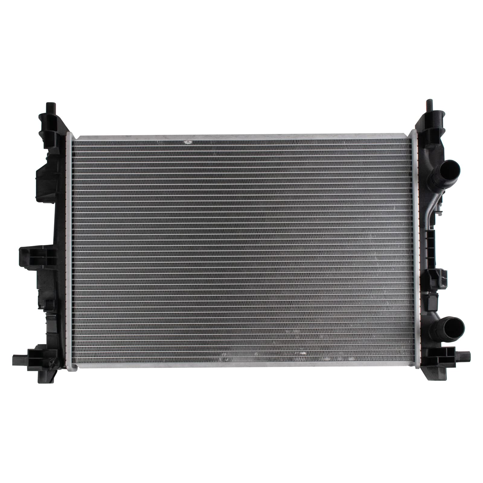 TRQ Radiator 1 Row Aluminum Core Compatible with 2015-2021 Jeep Renegade 2.4L 2015-2021 Ram ProMaster City 2.4L 2016-2018 Fiat 500X 2.4L
