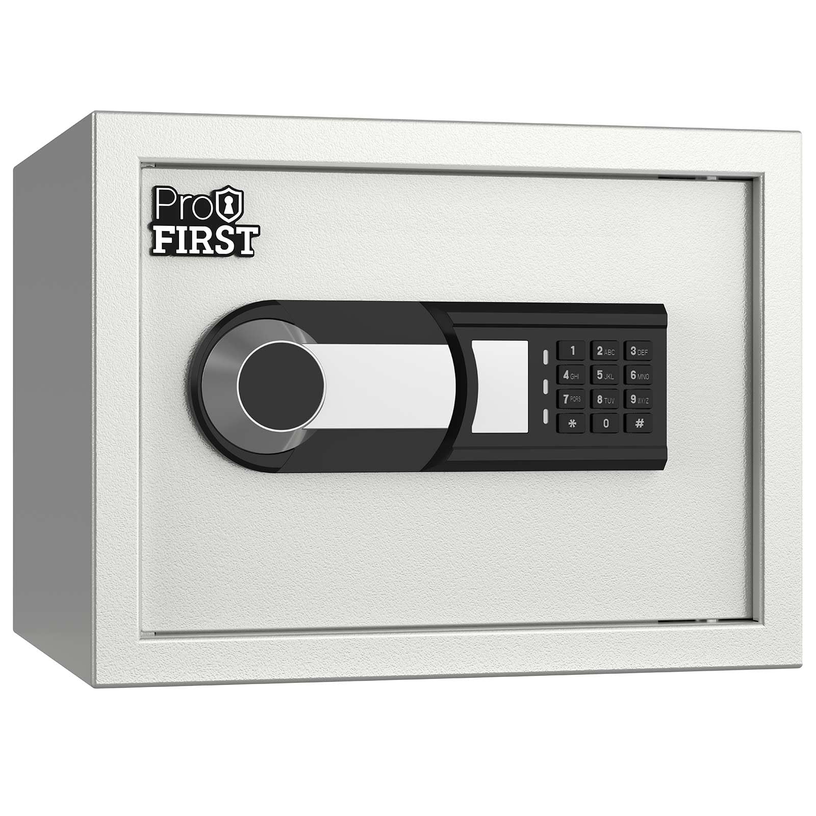 Profirst Möbeltresor Guardian 3 Elektronikschloss Notöffnung Stahl herausnehmbarer Fachboden Filzunterlage inkl. Befestigungsmaterial