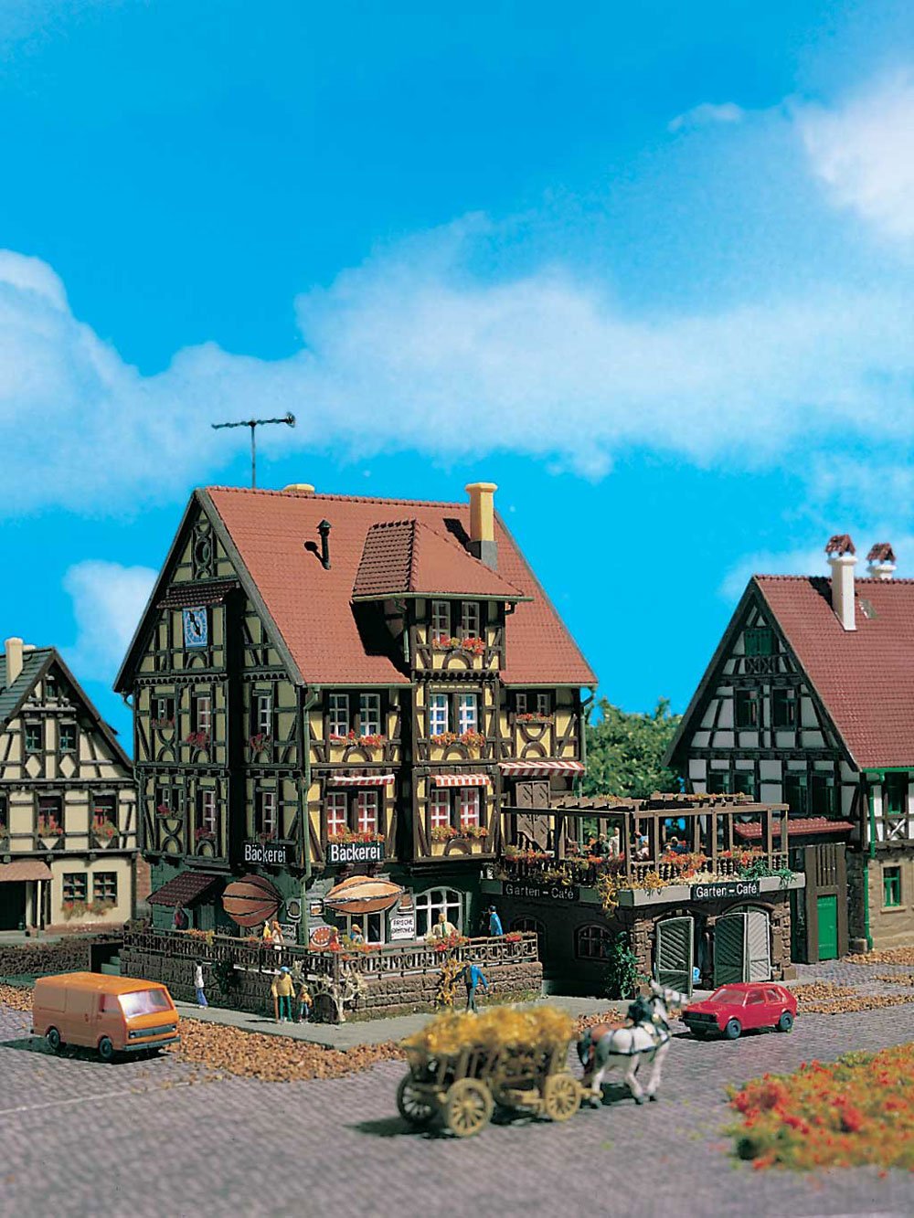 Vollmer 47688 N Bäckerei mit Gartencafé, Inneneinrichtung