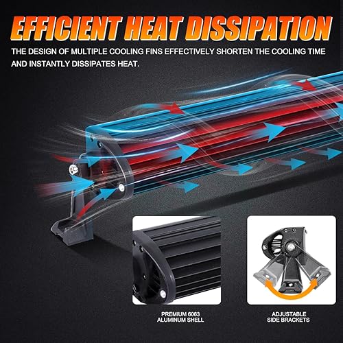 Miniatura 7 de Combo de barra de luz LED Auxbeam y LED PHILIPS para vehículos Pickup SUV ATV Ford F150