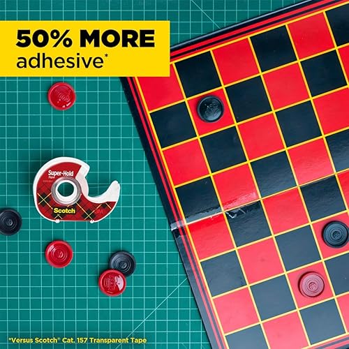 Miniatura 6 de Scotch Cinta ancha superfija, 1 rollo, 50% más adhesiva, favorito de confianza, 1.5 x 650 pulgadas (198 W)