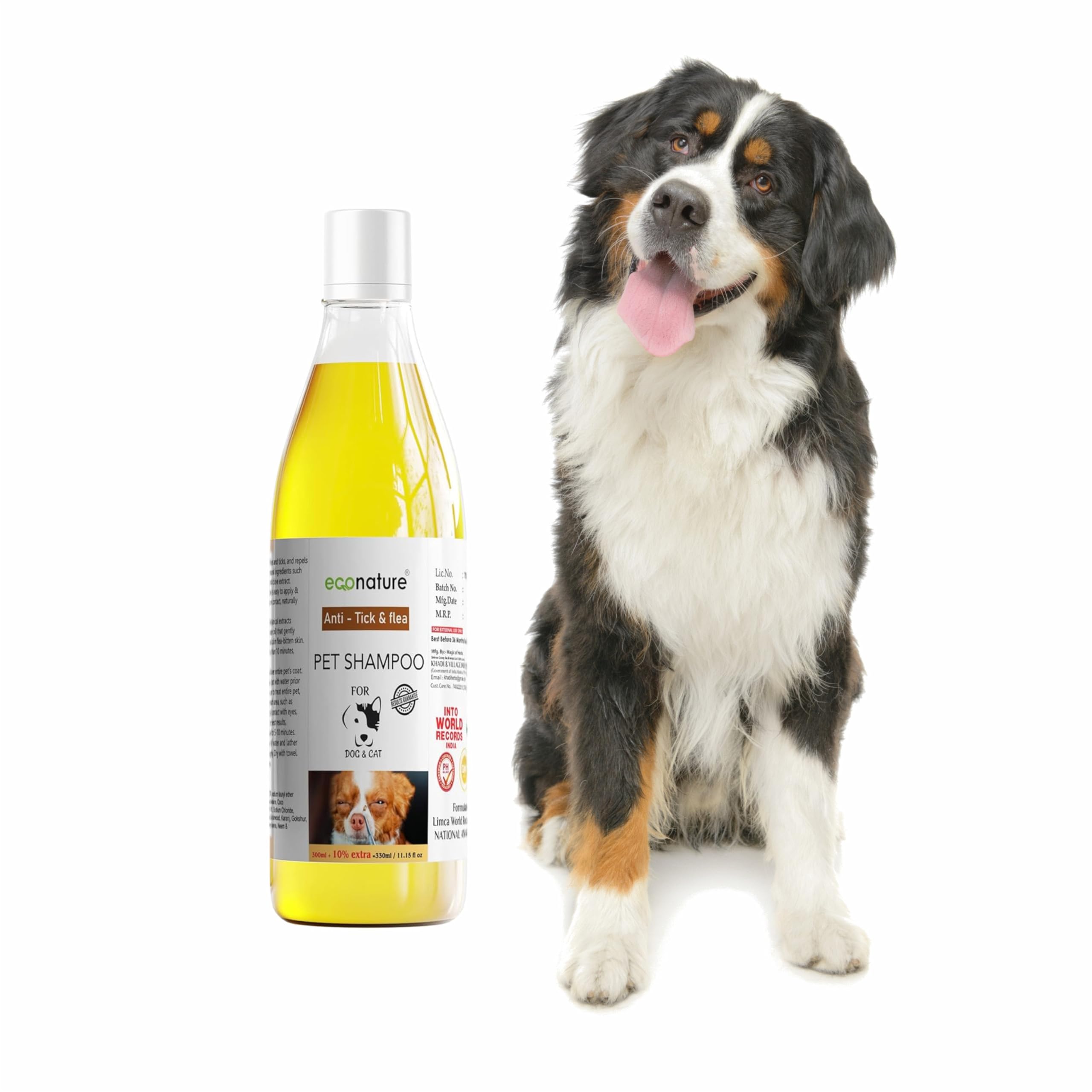 Econature Shampoo for Dog and Cats - Shampoo for All Dogs 330ML (Tick & Flea) (B0BGLPJW38) Amazon Price History, Amazon Price Tracker